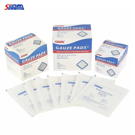 Medical Sterile Gauze Piece Hemostatic Gauze Sterile Gauze Swab Medical