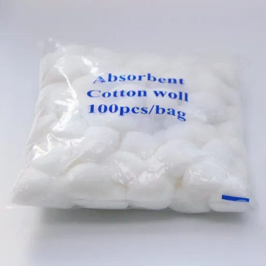 100% Cotton High Absorbency and Softness Absorbent Cotton Balls