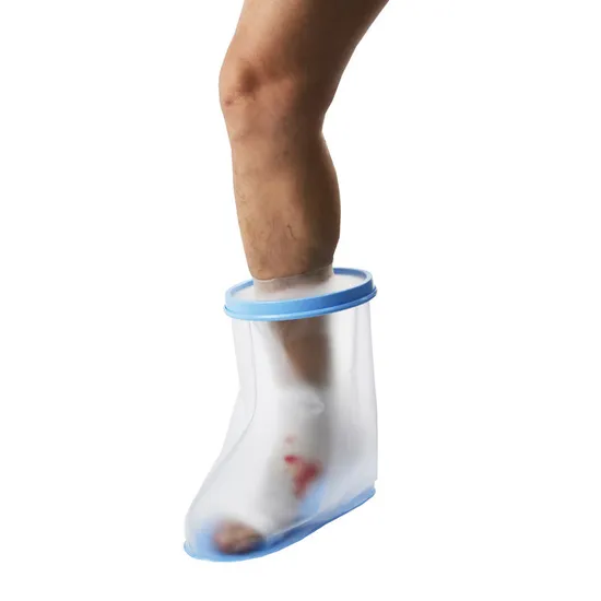 Long Leg Waterproof Wound Cast Cover for Adult Foot and Ankle Broken