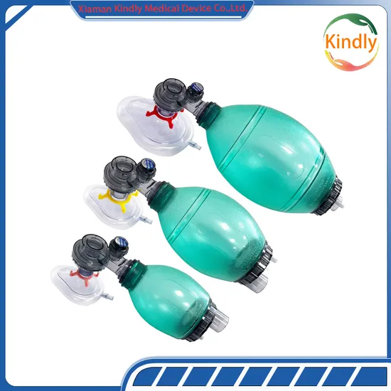 Emergency Resuscitation Kit for CPR Oxygen Breathing Ambulance Bag Instrument