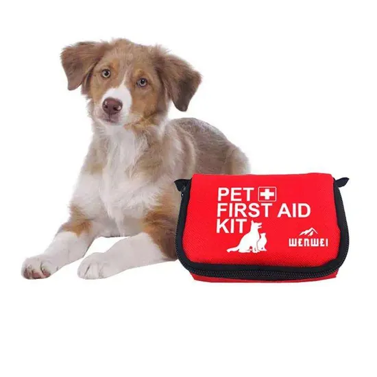 Small Size Dog First Aid Bag Custom Logo Waterproof Animal Pet First Aid Kit