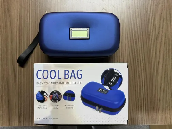 Insulin Cooler Reusable Bag Medical Carrying Bag with Reusable Ice Packs