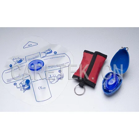 Face Shield Key Chain Ring Face Key Holder Pocket Masks Pocket CPR Masks