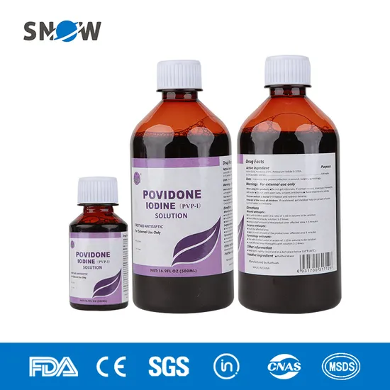 Quality Medical Solution Iodine Antiseptic Made in China