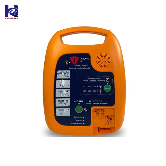Ky Medical Equipment Portable Backpack Aed Automated External Defibrillator for Hospital and Clinic