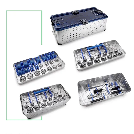 Orthopedic Total Hip Joint Replacement Instrument Set Acetabular Cup Reamer