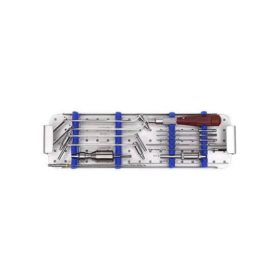 Jinlu Medical Surgical Equipment Orthopedic Instrument 2.5/2.7 Multi-Axial Locking Plates Instrument Kit Tools Kit Bone Fracture Instruments