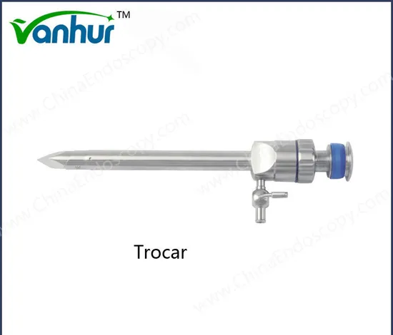 Laparoscopic Instrument Reusable Magnetic Flap Valve Trocar