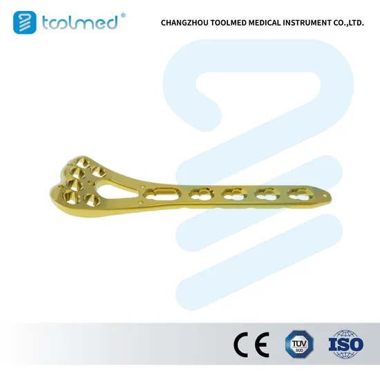 Multi-Axial Distal Radius Plam Locking Titanium Plate, Volar Locking Compression Plate (VA)