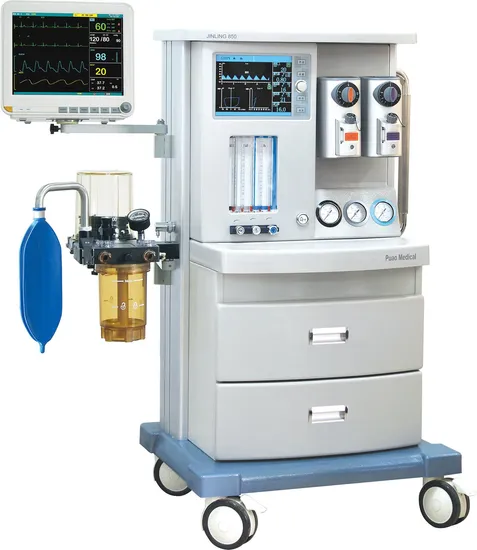 Jinling-850 Advanced Hot Sale Medical Anesthesia Machine with Two Vaporizer Slots