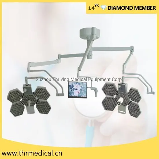 Medical Equipment LED Shadowless Surgical Light with Camera Hospital Operating Lamps