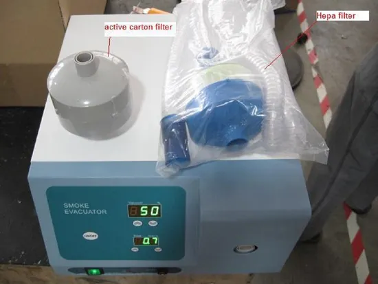 High Quality Digital Smoke Evacuator with Ce and ISO