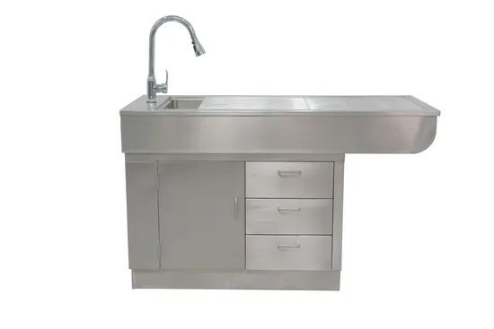 Veterinary Used Pet Dog Stainless Steel N0.304 Multi-Functional Disposal Treatment Table
