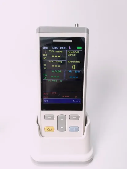SpO2 Pet Multi Parameters Handheld Monitor Veterinary Oximeters with Touch Screen