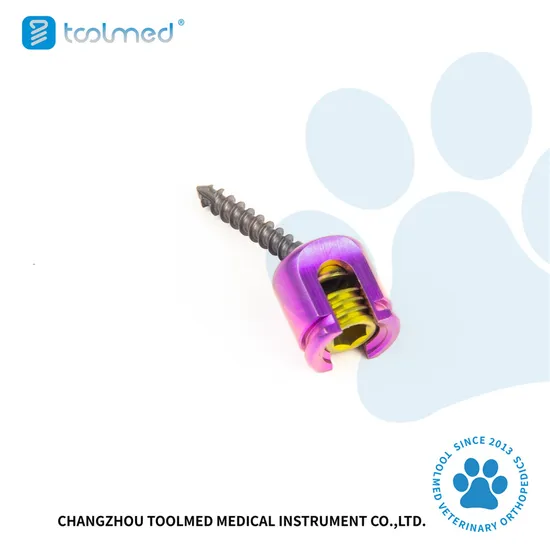 Toolmed Alps/Dpo/Tplo/Sop Locking Plate Animal Titanium Spine Implants Veterinary Pedicle Screw