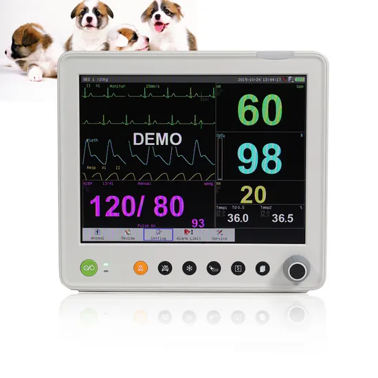 Animal Cat and Dog Vet Patient Portable Veterinary Vital Signs Monitor