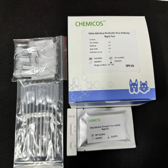 Cat Feline Infectious Peritonitis Virus Antibody Rapid Test Fipv Ab