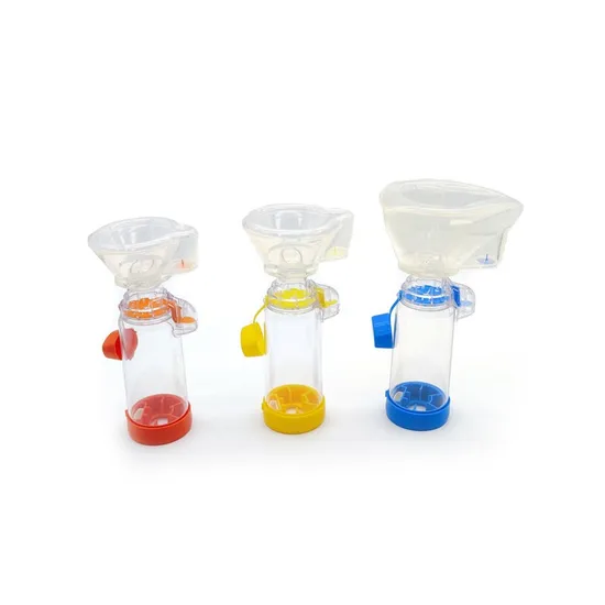 Inhaler Spacer 175ml Aerochamber with Silicone Mask Spacer for Aerosol