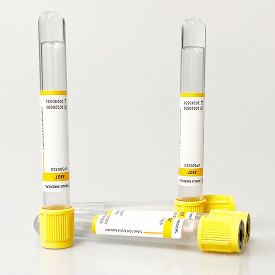 Factory Price Yellow Top Gel&Clot Activator Vacuum Blood Collection Tube