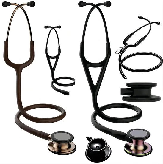 Medical Stethoscope Deluxe Dual-Head Stainless Steel Stethoscope