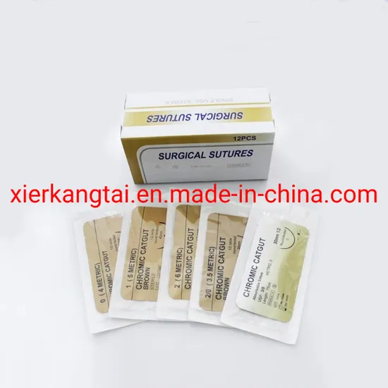 Disposable Absorbable Polyglycolic Acid Suture