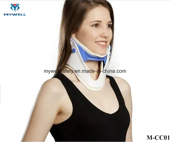M-Cc01 Medical Device X-ray Waterproof Adjustable PE Cervical Collar
