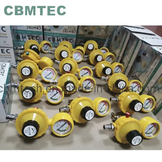 Oxygen Gas Suction Vacuum Regulators Gauges
