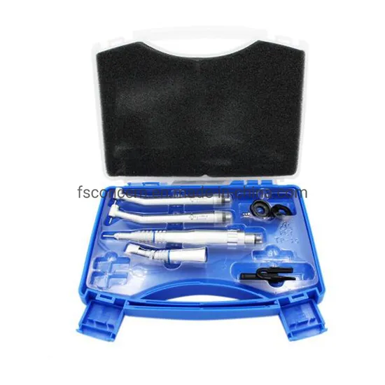 Good Quality Air Motor Contra Straight Angle Dental Inner Spray LED Handpiece Instruments Set