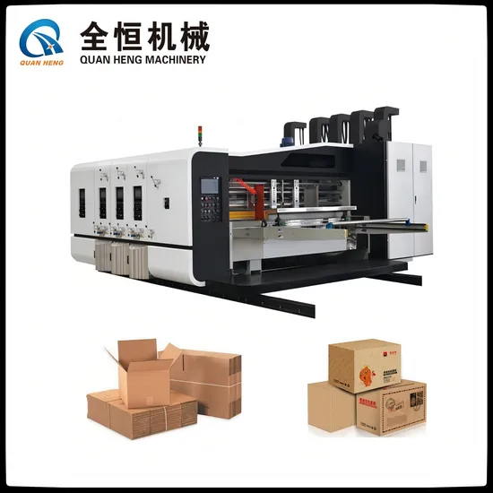 Qh High Speed Lead Feeder Printing Slotting Rotary Die Cutting Machine