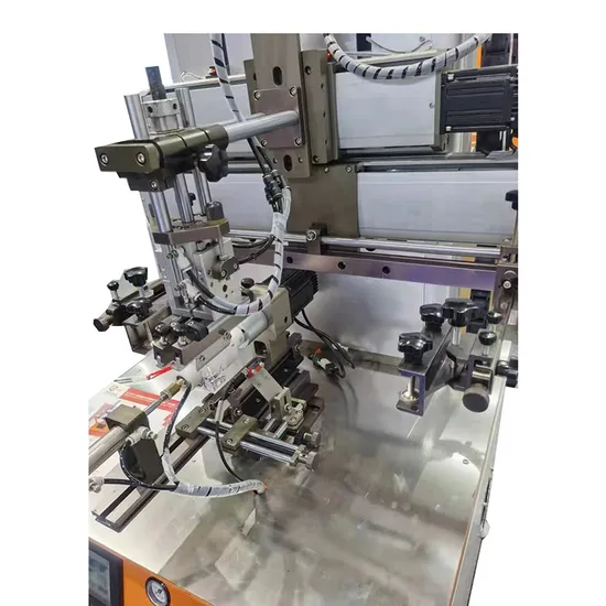 Plastic/Mug Bottles and Paper Cup Automatic Cylindrical Silk Screen Printing Equipment Machine