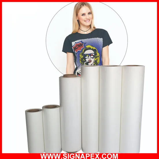 Cold & Hot Peeling Single/Double Side Matte Finished Dtf Film for T-Shirt Printing