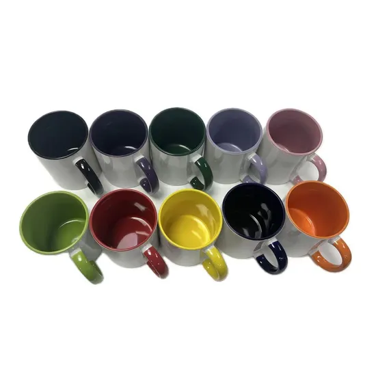 11oz Sublimation Mugs, Sublimation Blanks. Sublimation Two Tone Mug