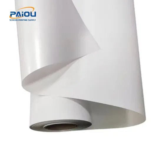 Water Base Reverse/Front Printing Pet Backlit Film Poster Light Box Poster Banner Backlit Film