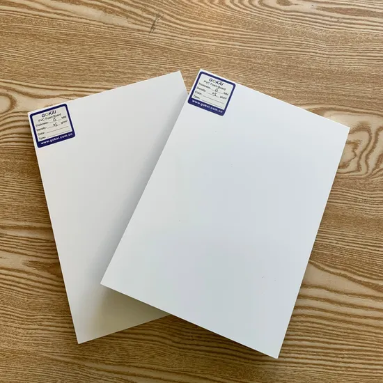 3mm 5mm 6mm PVC Sheet Trovicel PVC Expanded Board