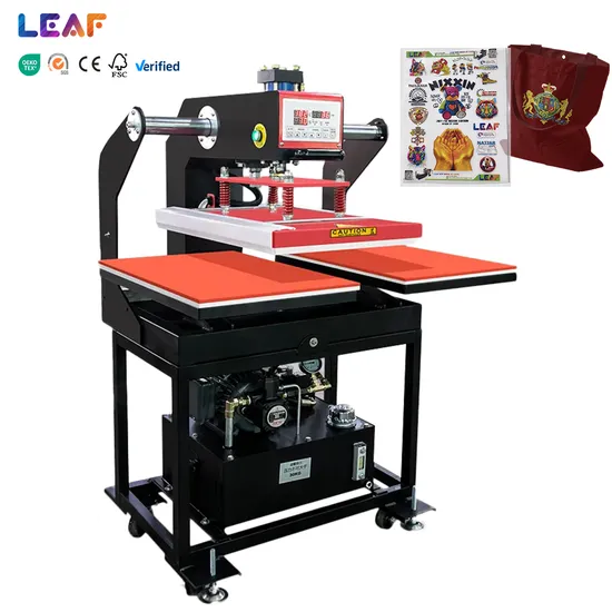 LEAF 40*60cm T-Shirt Heat Press Machine Heat Transfer Printing Machine for Cloth Printing