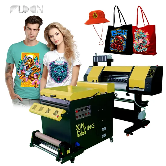 Factory Direct to Sale A1 Dtf Printer 60cm Dual XP600/I3200 Printheads Roll to Roll Dtf Printer