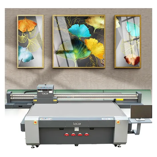 Locor A0 2513 Size 3D UV Large Format LED Flatbed Printing Machinery Impresora UV Plotter Printer