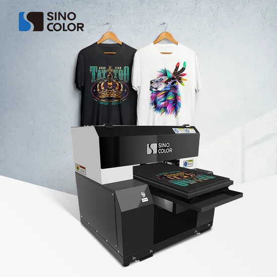 2020 New Multicolor A3 Size Double Heads 30X40cm Digital Textile DTG Printer for T-Shirt