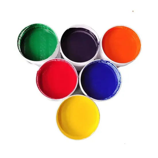 Custom UV Flexographic Printing Ink Water Based Printing Machine Ink for Textile Printing