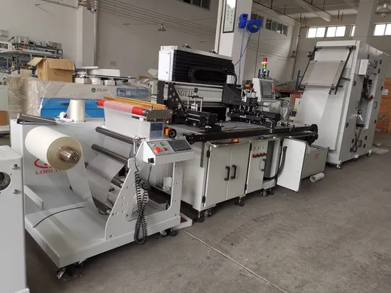 Roll to Roll Screen Printing Machine Multi Color Custom Made