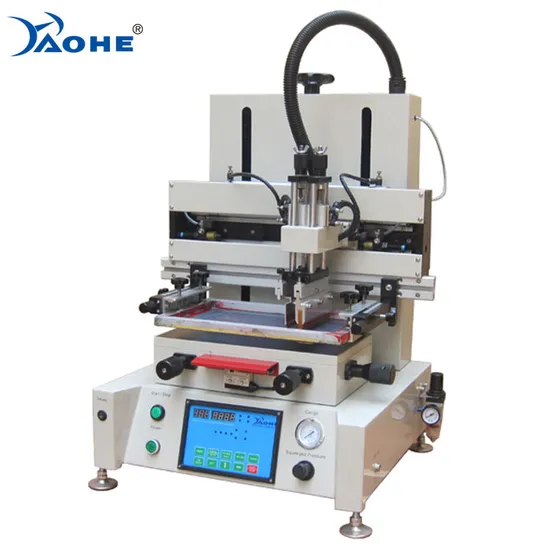 Desktop Screen Printing Machine for Flat Objects Printing with Vacuum Worktable
