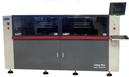 2000mm Solder Paste Stencil Printer China Original Factory HTGD (brand: GDK) for LED Manufacturer Lking Plus