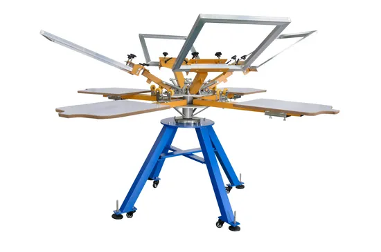 Yh-Six Colors Six Stations Screen Printer Machine (yinghe brand)