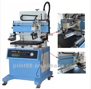 High Quality Semi Auto Plane Printer Screen Printing Machine