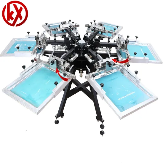 Desktop Screen Printing Machine Portable Screen Printer with Slide Worktable