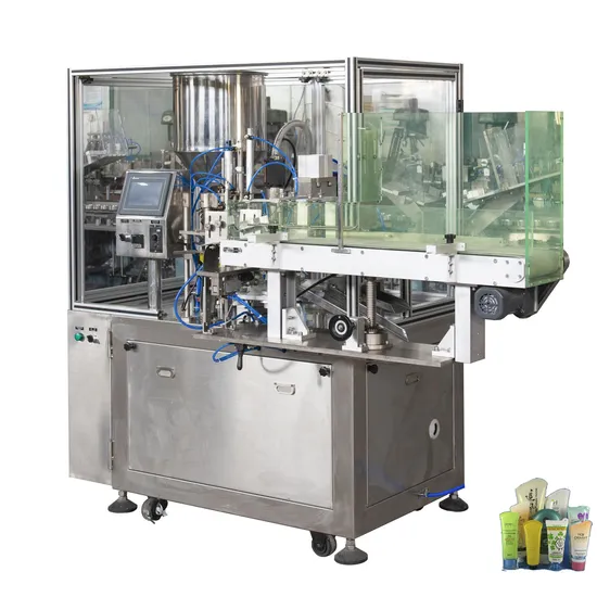 Auto Soft Plastic Tube Filling Sealing Machine Hot Air