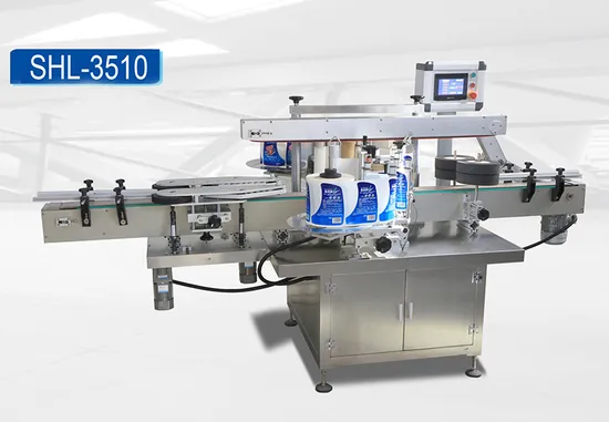 Automatic Double Side Square Flat Round Bottle Sticker Labeling Machine