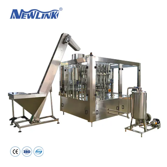 SUS304 Fruit Juice Production Line / Filling Machine / Plant / Equipment Small Capacity Bottled Drinking Water / Juice / Carbonated Drinks Filling Machine