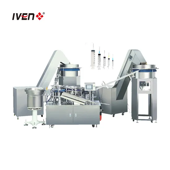 Advanced Automatic Syringe Filling and Packing Machine for Medical Use