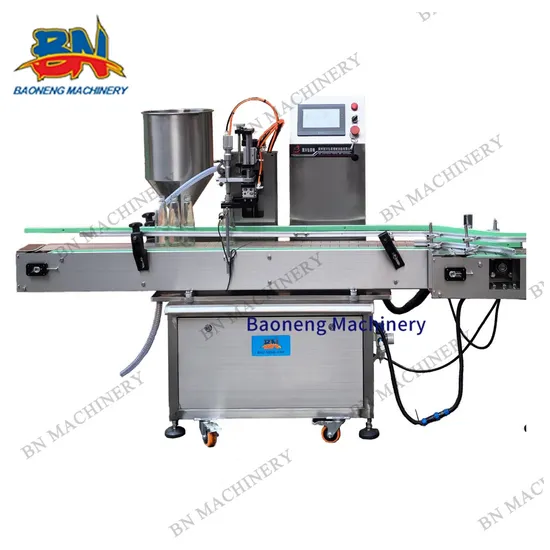 High-Speed Universal Bottle Liquid Essential Oil Gel Nail Polish Filling Machine with Servo Pump Filling